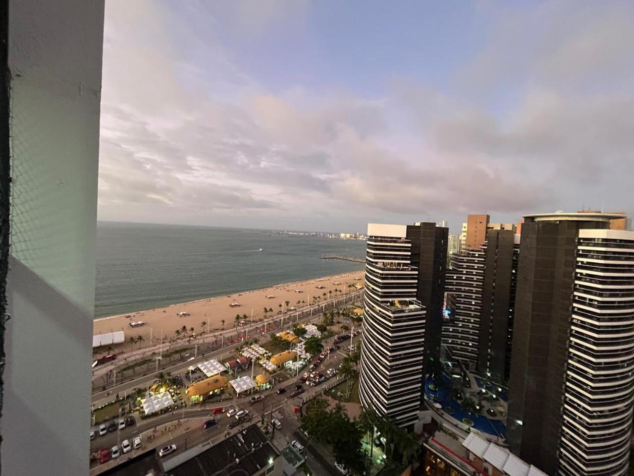 1901 - Apto Com Dois Quartos E Vista Mar Форталеза Экстерьер фото